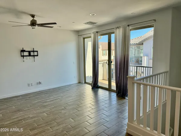 a view of a entertaining space