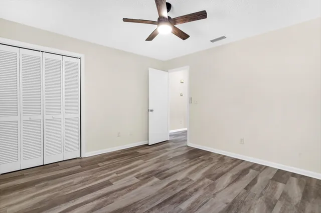wooden floor in an empty room