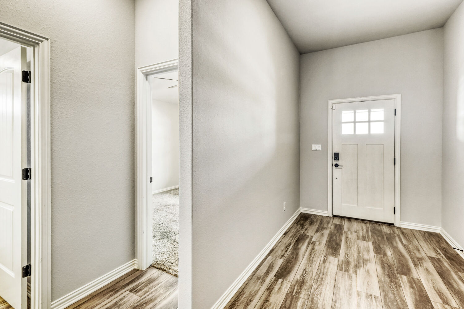 426 Cold Riv Run Kyle, TX 78640 - Photo 11 of 24 Entryway featuring wood finished floors