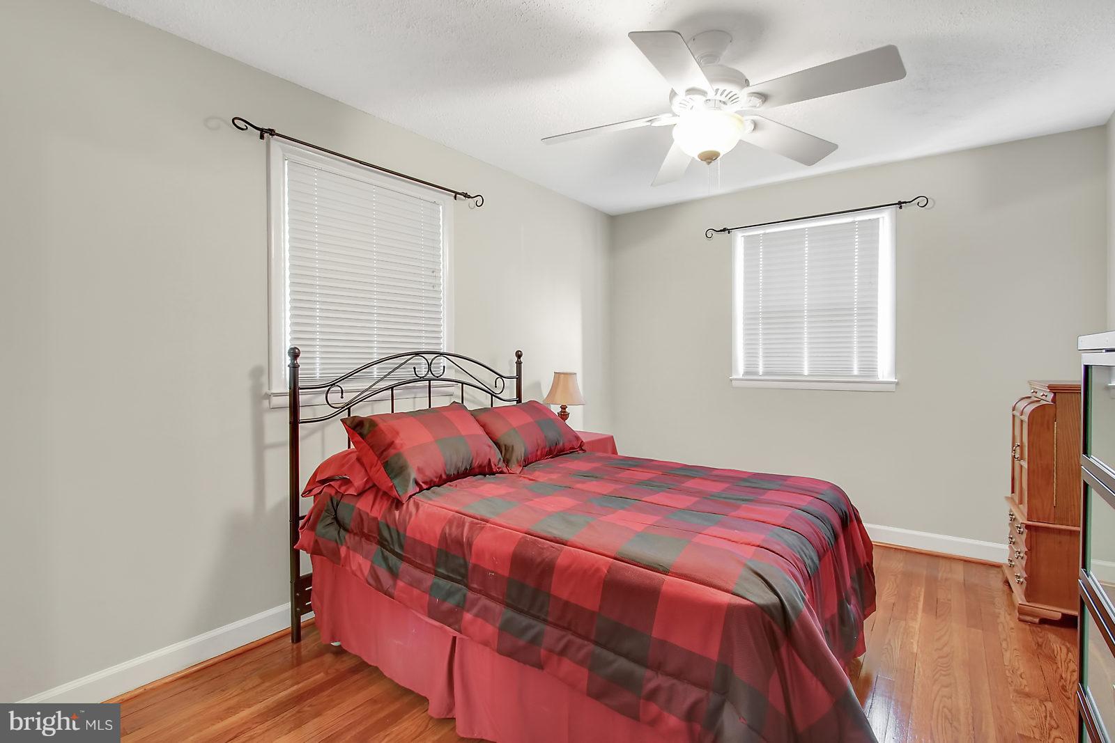 2436 Lakewood Road Baltimore, MD 21234 - Photo 16 of 31 2nd bedroom with hardwood floors and ample windows