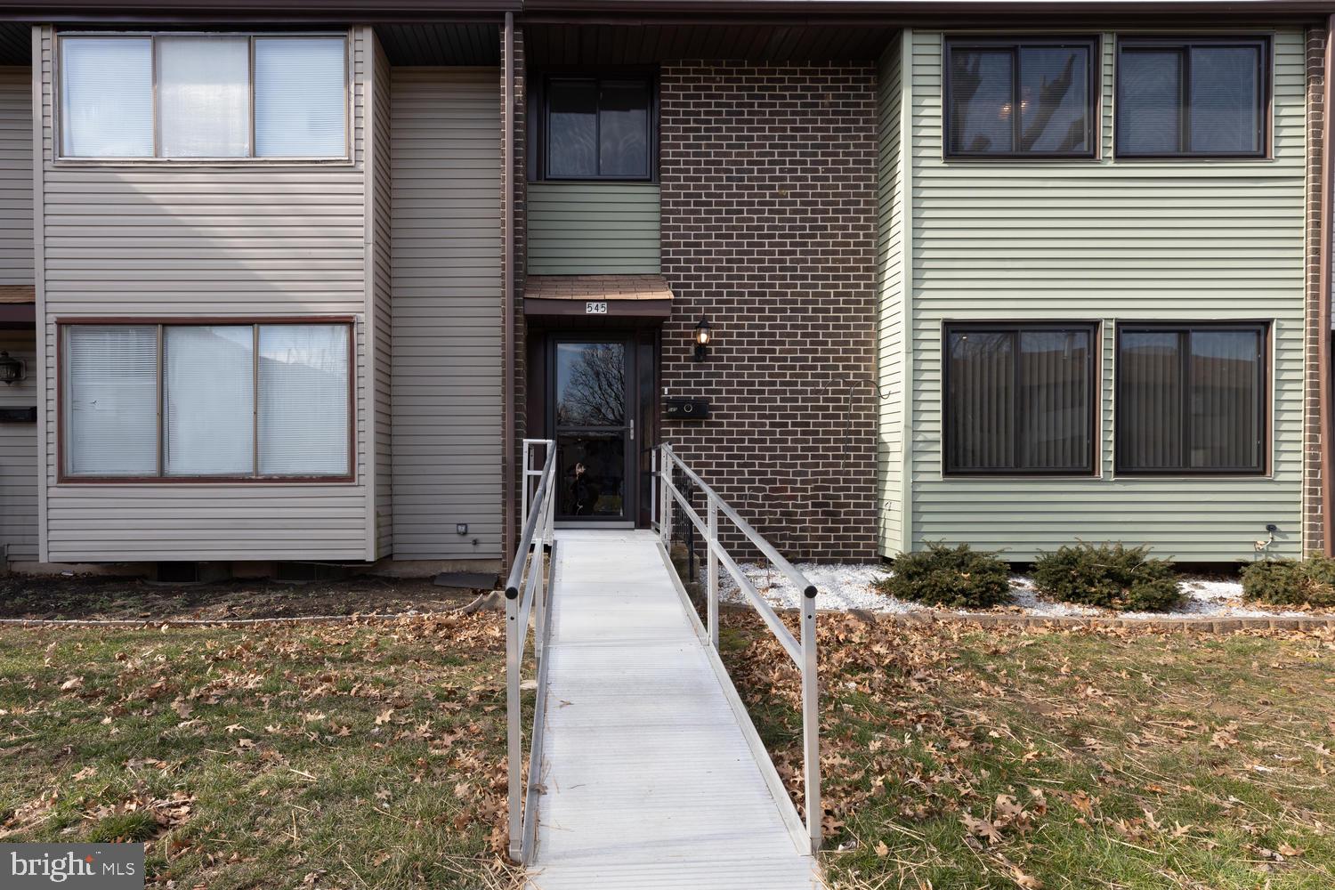 The front entrance. The ramp will be removed.