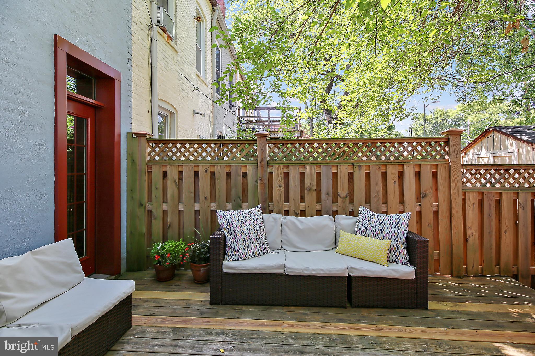 334 14th Street Northeast Washington, DC 20002 - Photo 22 of 30 A huge deck perfect for entertaining.