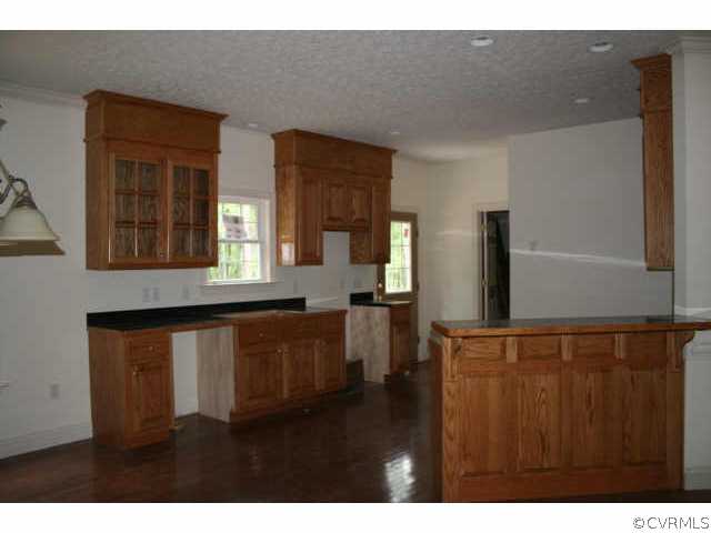 1181 Cartersville Road Cartersville, VA 23027 - Photo 3 of 8 Other - New Kitchen with Glass Doors and Raised Ba