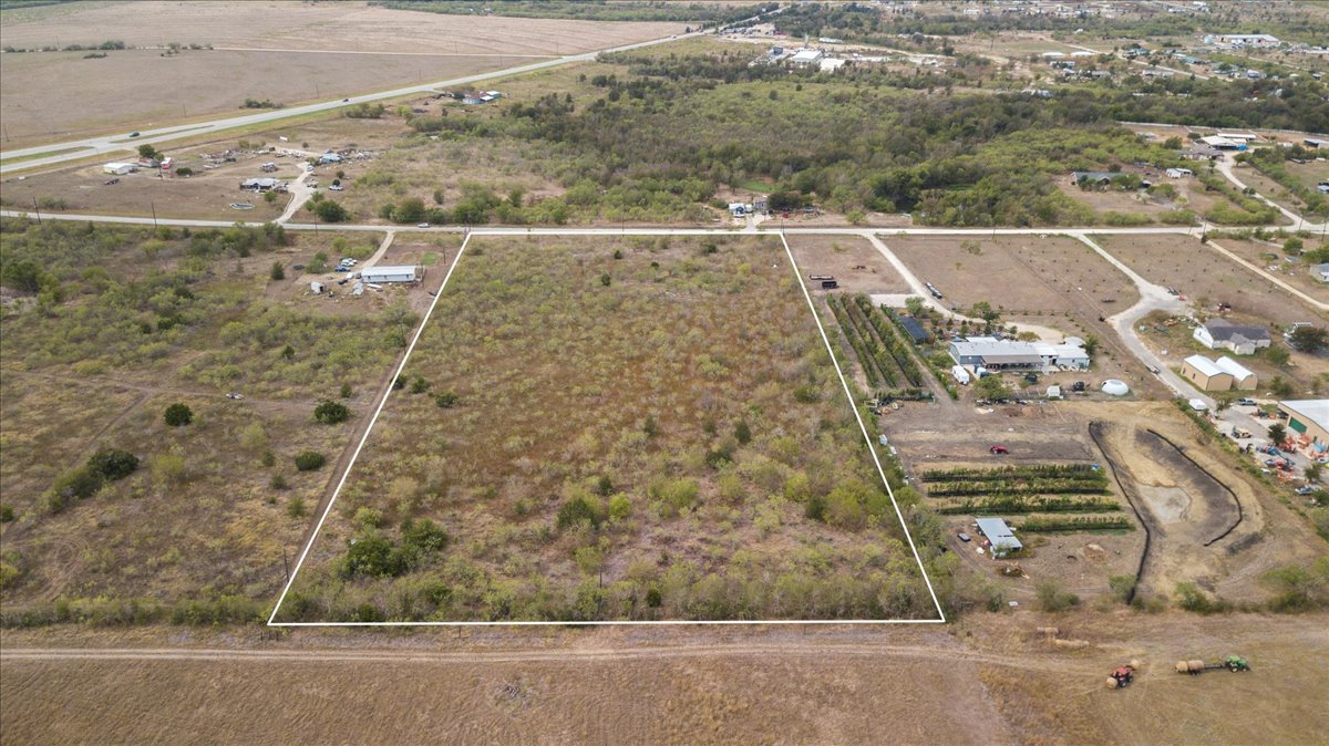 Tbd Ranchero Drive Buda, TX 78610 - Photo 2 of 10 View of property location with property boundaries highlighted and rural landscape