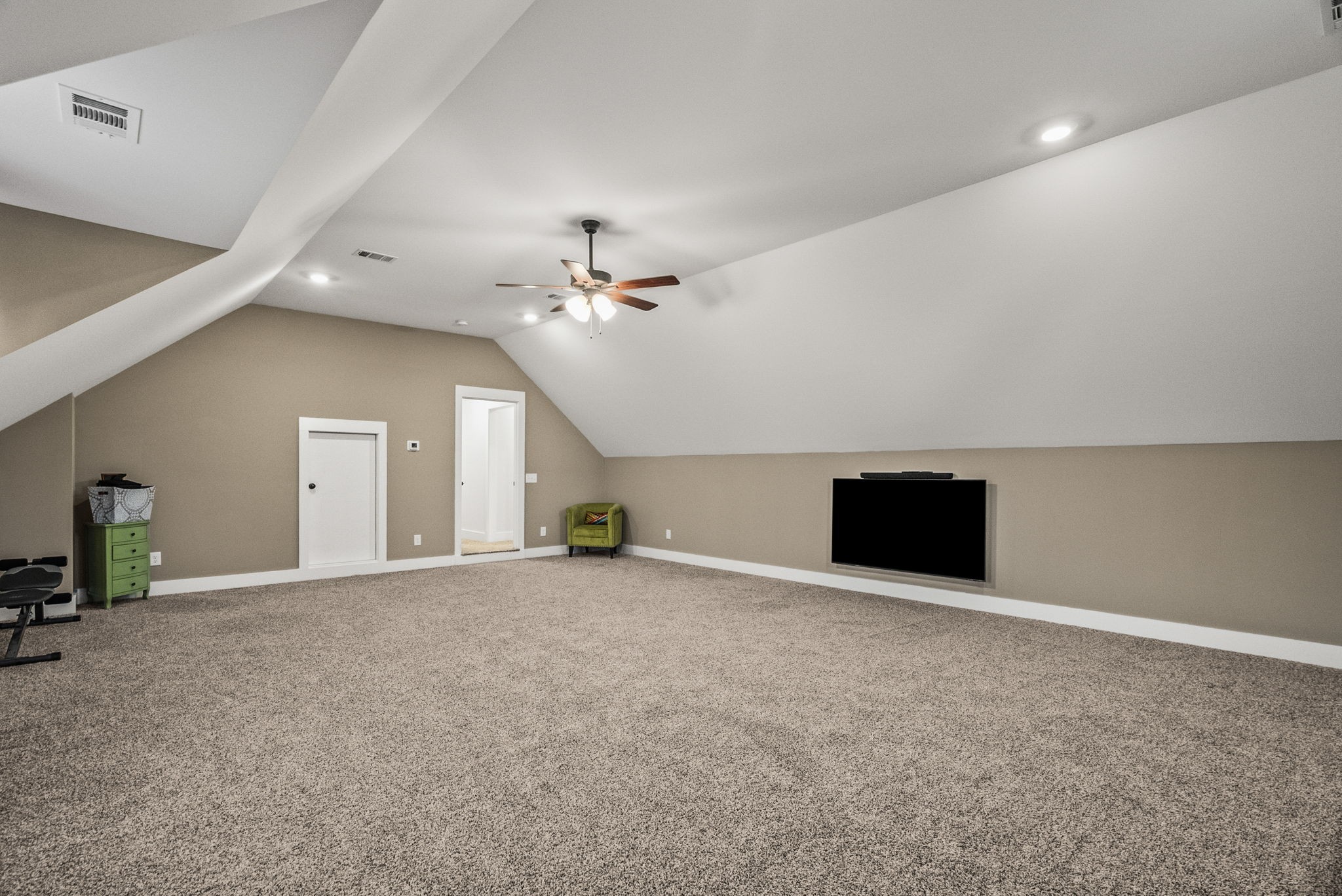 3378 New Hall Road Greenbrier, TN 37073 - Photo 55 of 83 a view of an empty room with a chandelier fan