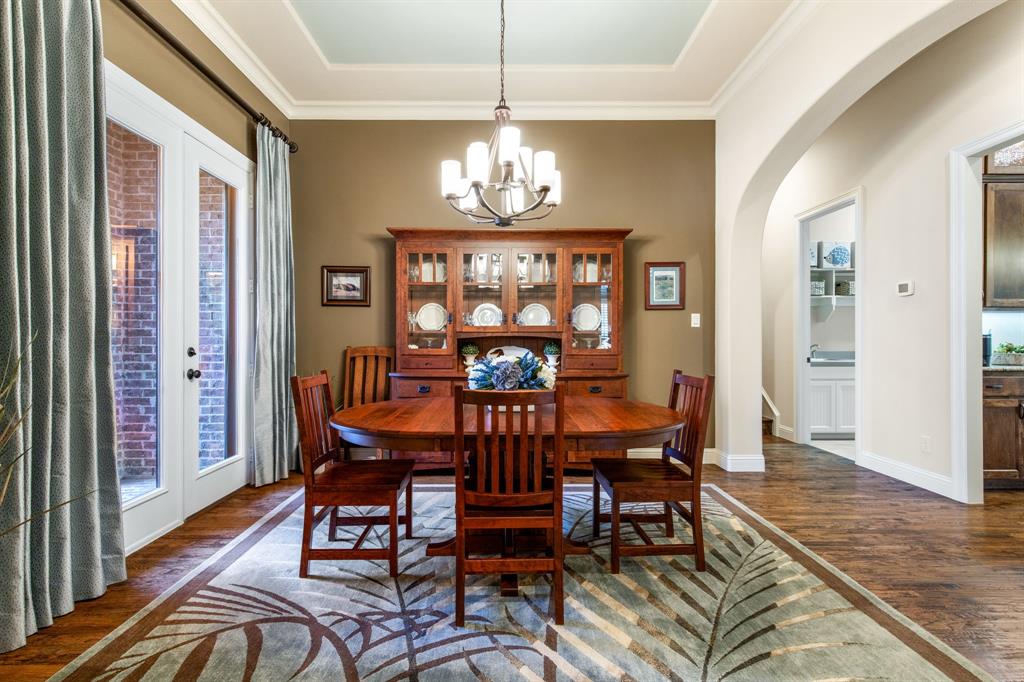 4111 Broadmoor Way Frisco, TX 75033 - Photo 5 of 38 a view of a dining room with furniture window and wooden floor