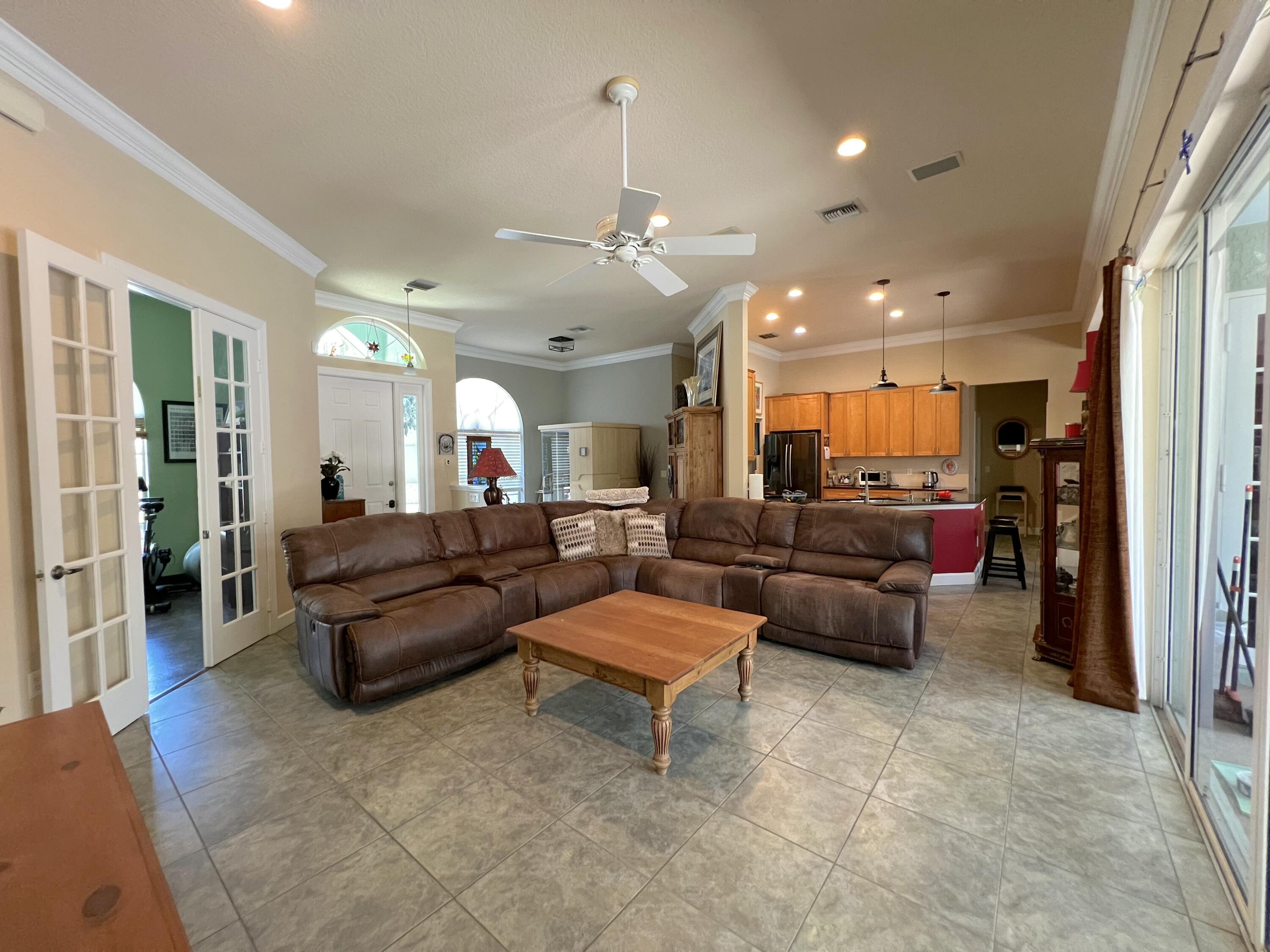 4292 Southeast Rainbows End Stuart, FL 34997 - Photo 27 of 56 Greatroom fan view_2731
