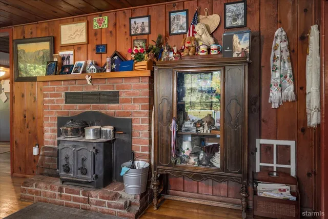 a view of a front door with couch
