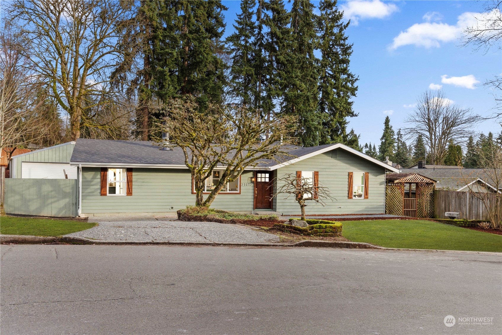 21613 6th Avenue West Bothell, WA 98021 - Photo 2 of 37 a view of front of a house with a yard