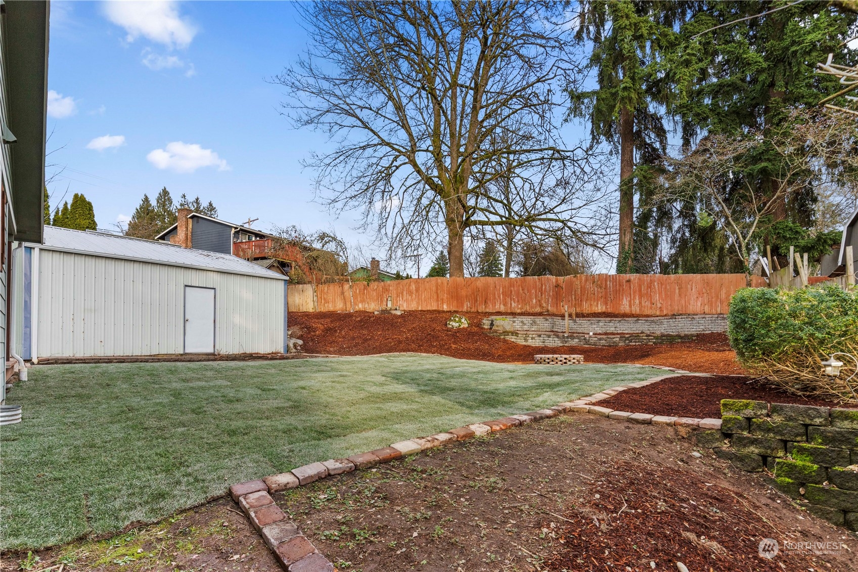 21613 6th Avenue West Bothell, WA 98021 - Photo 35 of 37 a view of backyard with large tree
