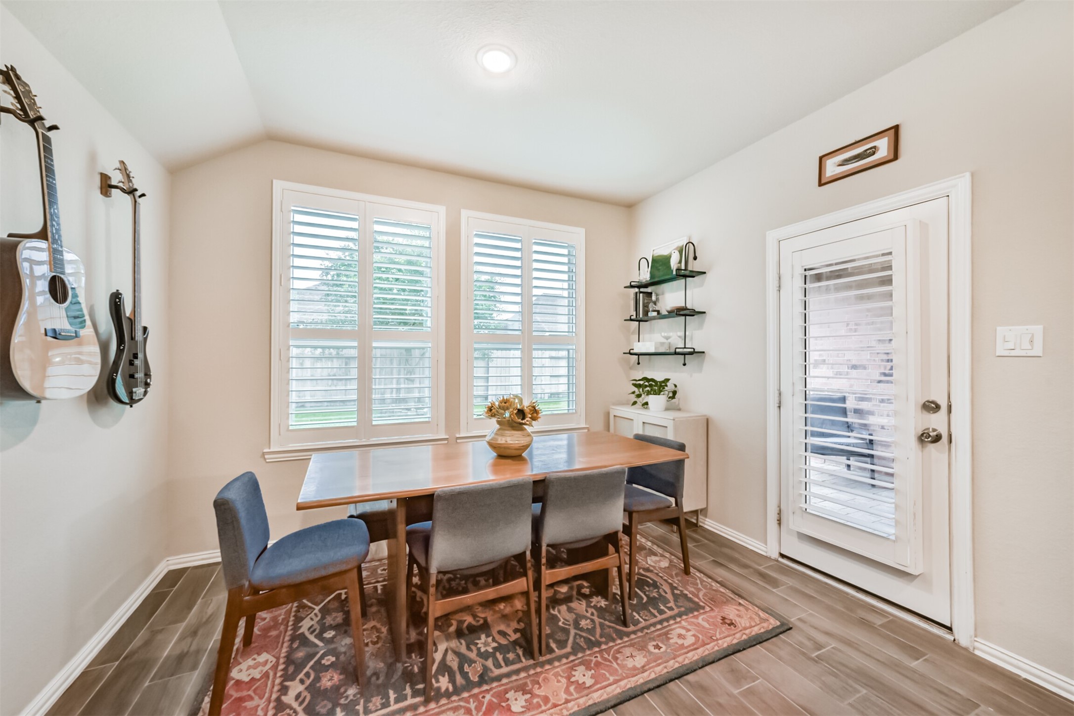 2309 Redwood Ridge Trail Manvel, TX 77578 - Photo 6 of 26 Dining with access to backyard