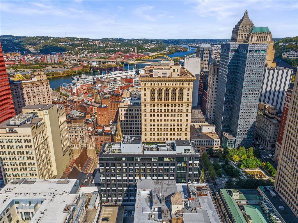 350 Oliver Avenue, Unit 1605 Pittsburgh, PA 15222 - Photo 40 of 40 an aerial view of a city