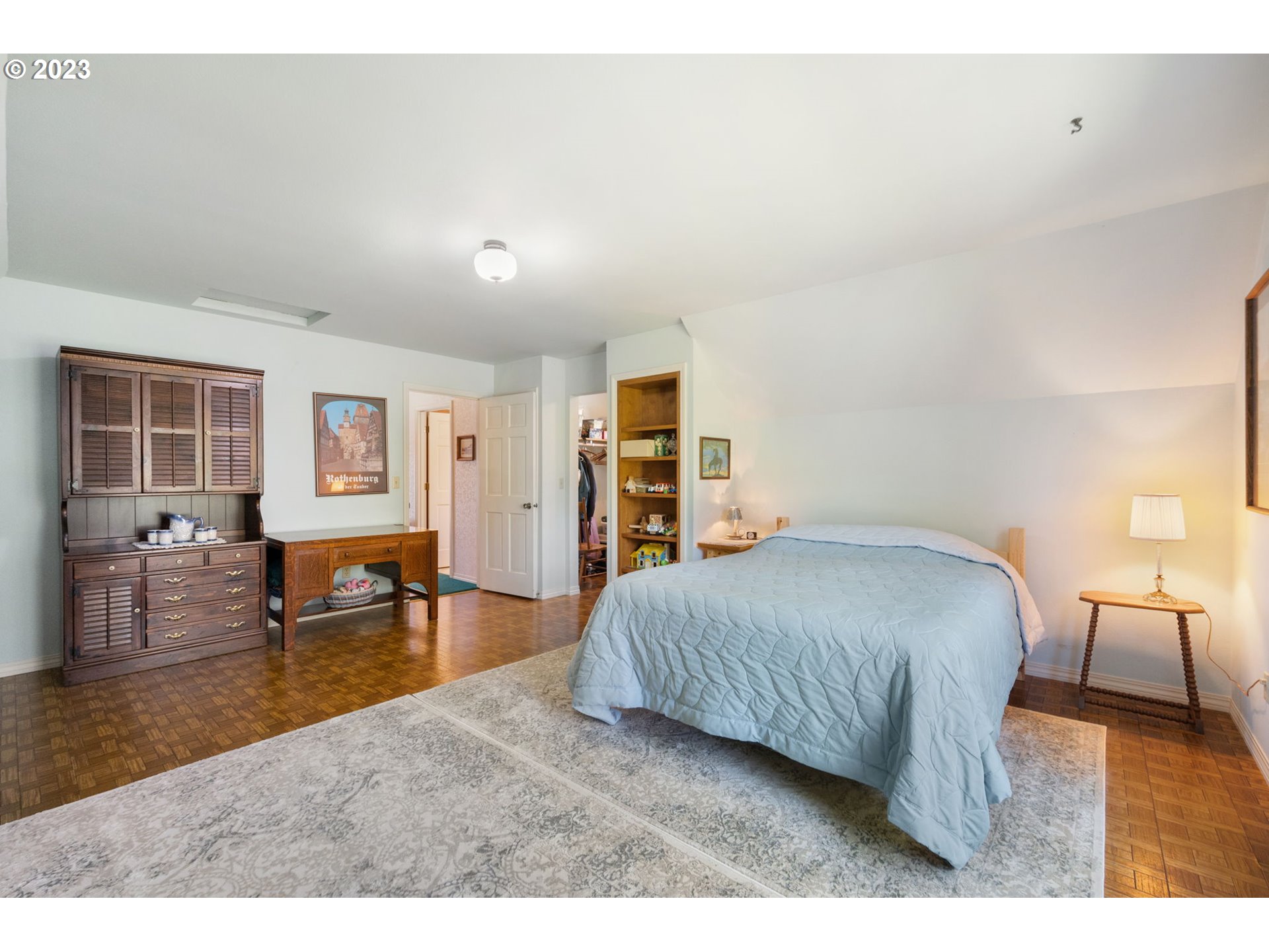 30681 South Needy Road Canby, OR 97013 - Photo 20 of 48 a bedroom with furniture and a wooden floor