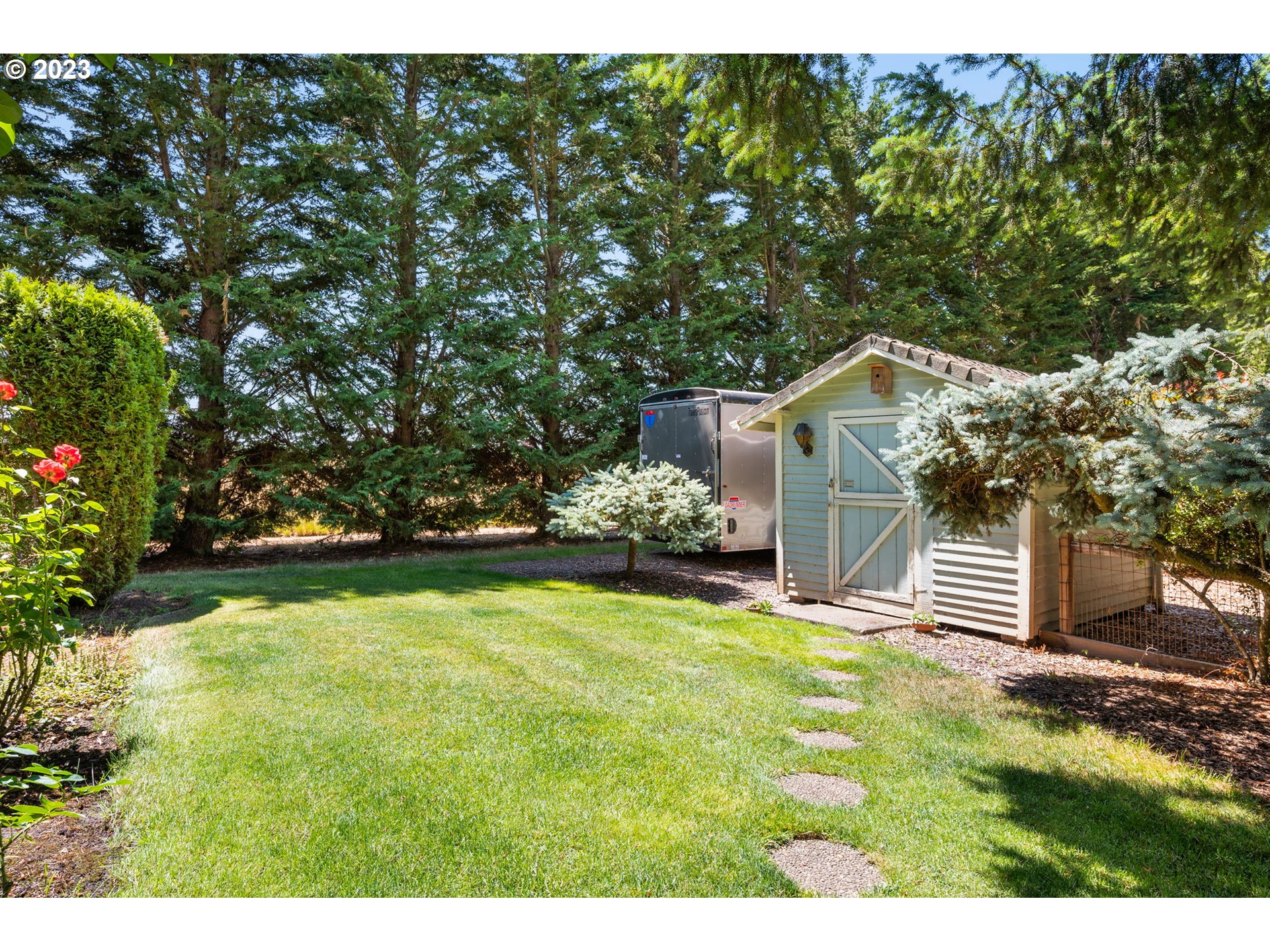 30681 South Needy Road Canby, OR 97013 - Photo 35 of 48 a view of a house with a yard
