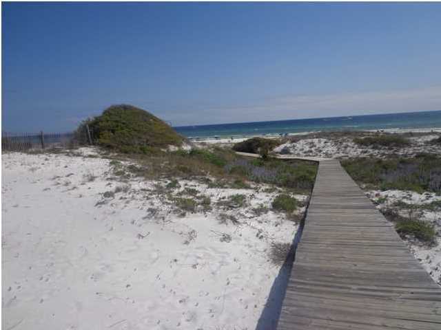 96 Morgans Trail Santa Rosa Beach, FL 32459 - Photo 3 of 13 a view of a wooden floor with a lake view