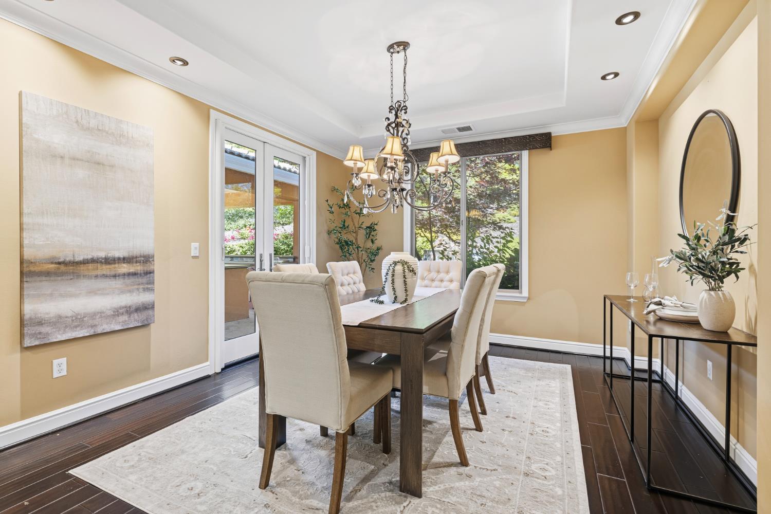 3047 Travois Circle Rescue, CA 95672 - Photo 9 of 94 a view of a dining room with furniture window and wooden floor