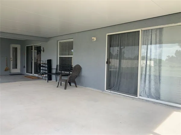 a view of room with furniture