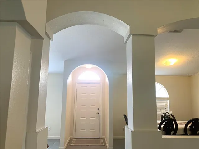 a view of a livingroom with a bathroom