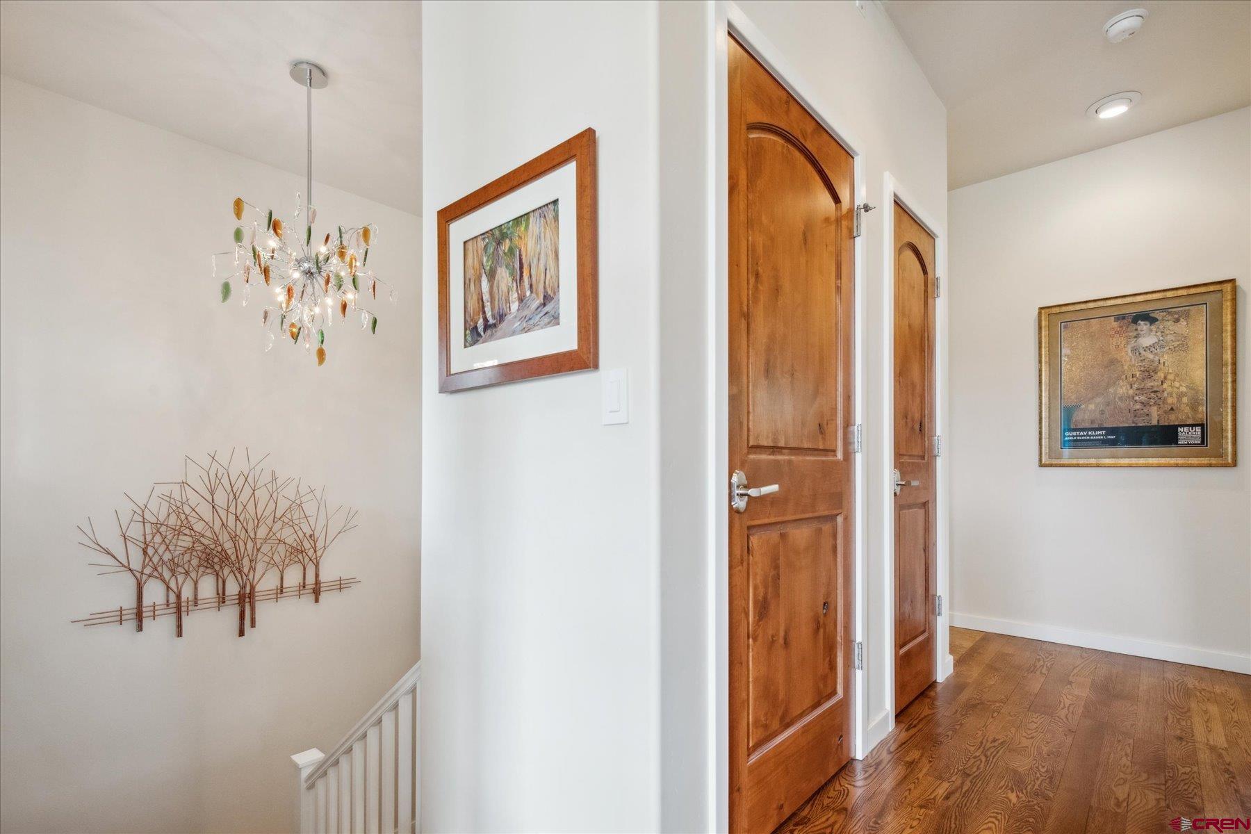 152 Red Canyon Trail, Unit R Durango, CO 81301 - Photo 14 of 42 a view of a hallway with interior of the house