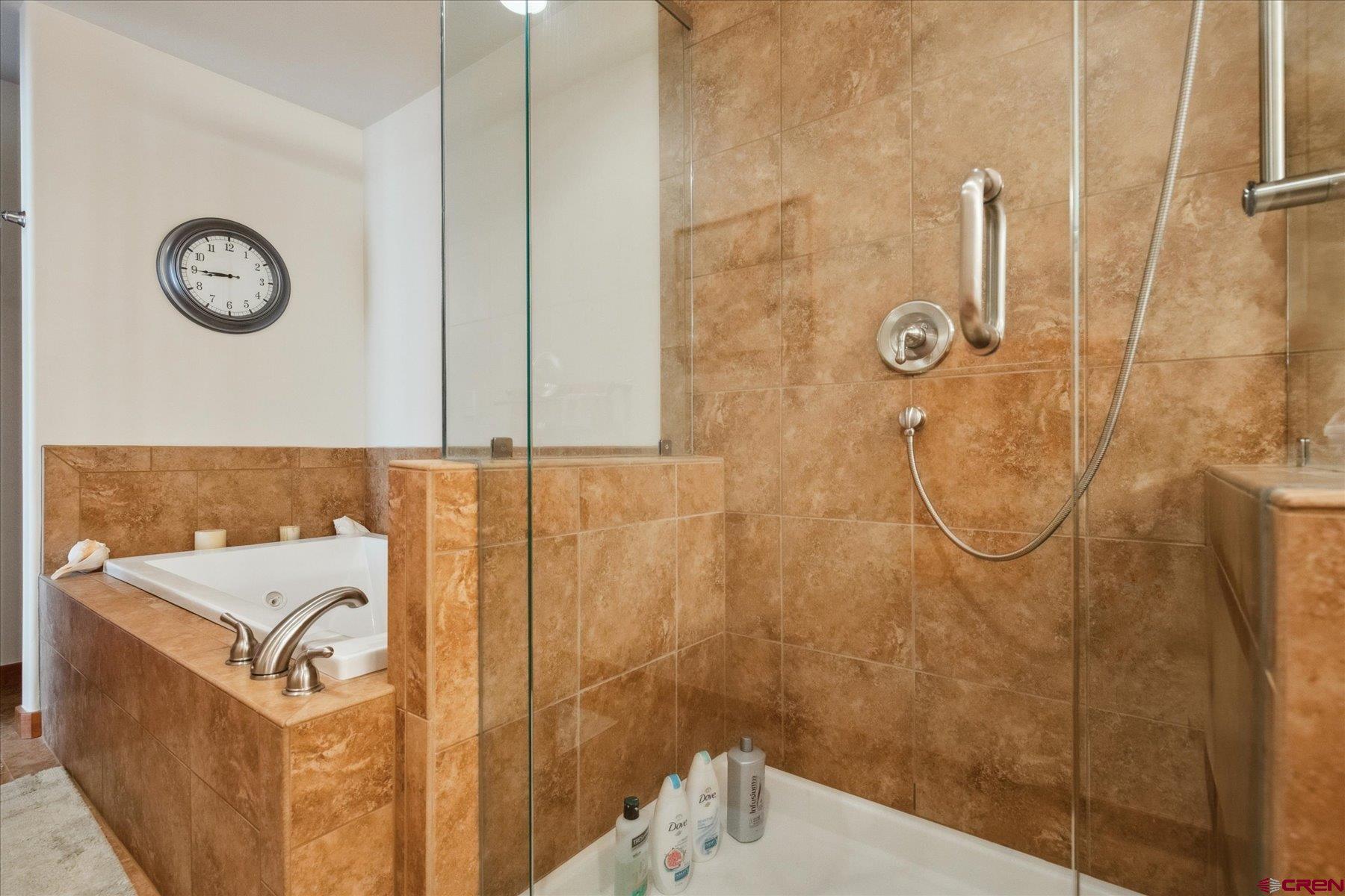 152 Red Canyon Trail, Unit R Durango, CO 81301 - Photo 29 of 42 a bathroom with a shower