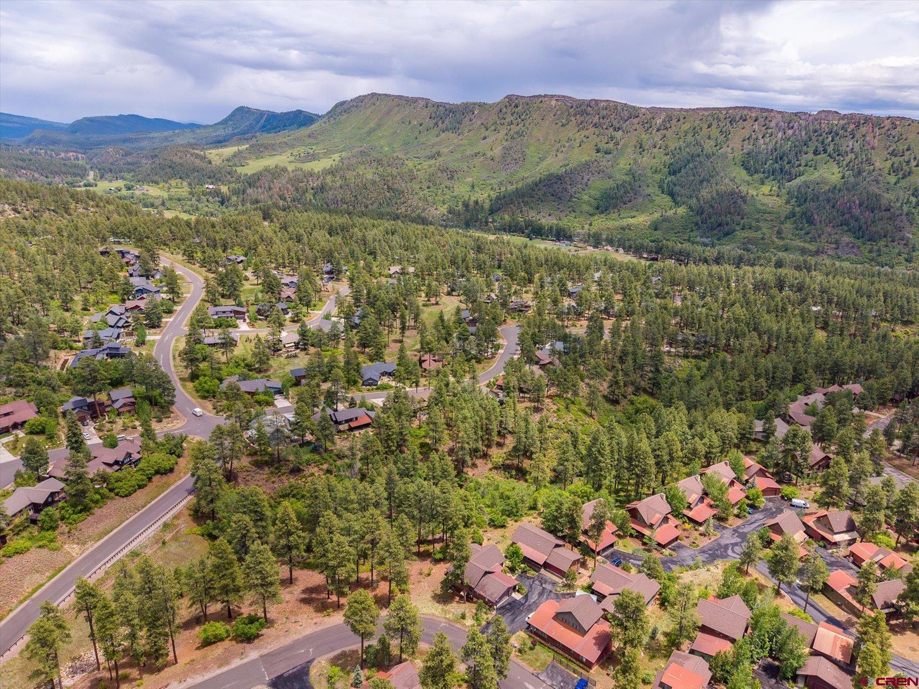 152 Red Canyon Trail, Unit R Durango, CO 81301 - Photo 41 of 42 view of city and mountain