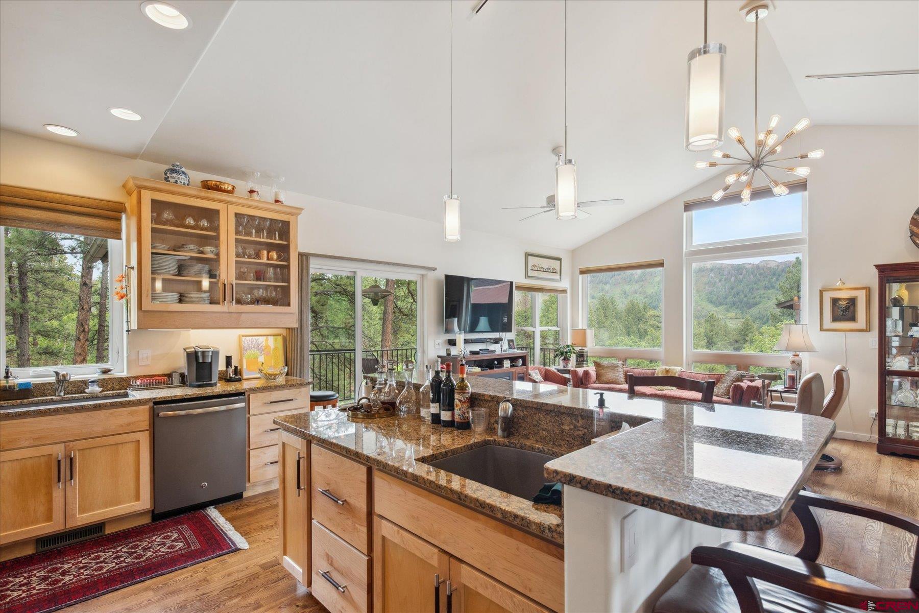 152 Red Canyon Trail, Unit R Durango, CO 81301 - Photo 7 of 42 a kitchen with lots of counter top space