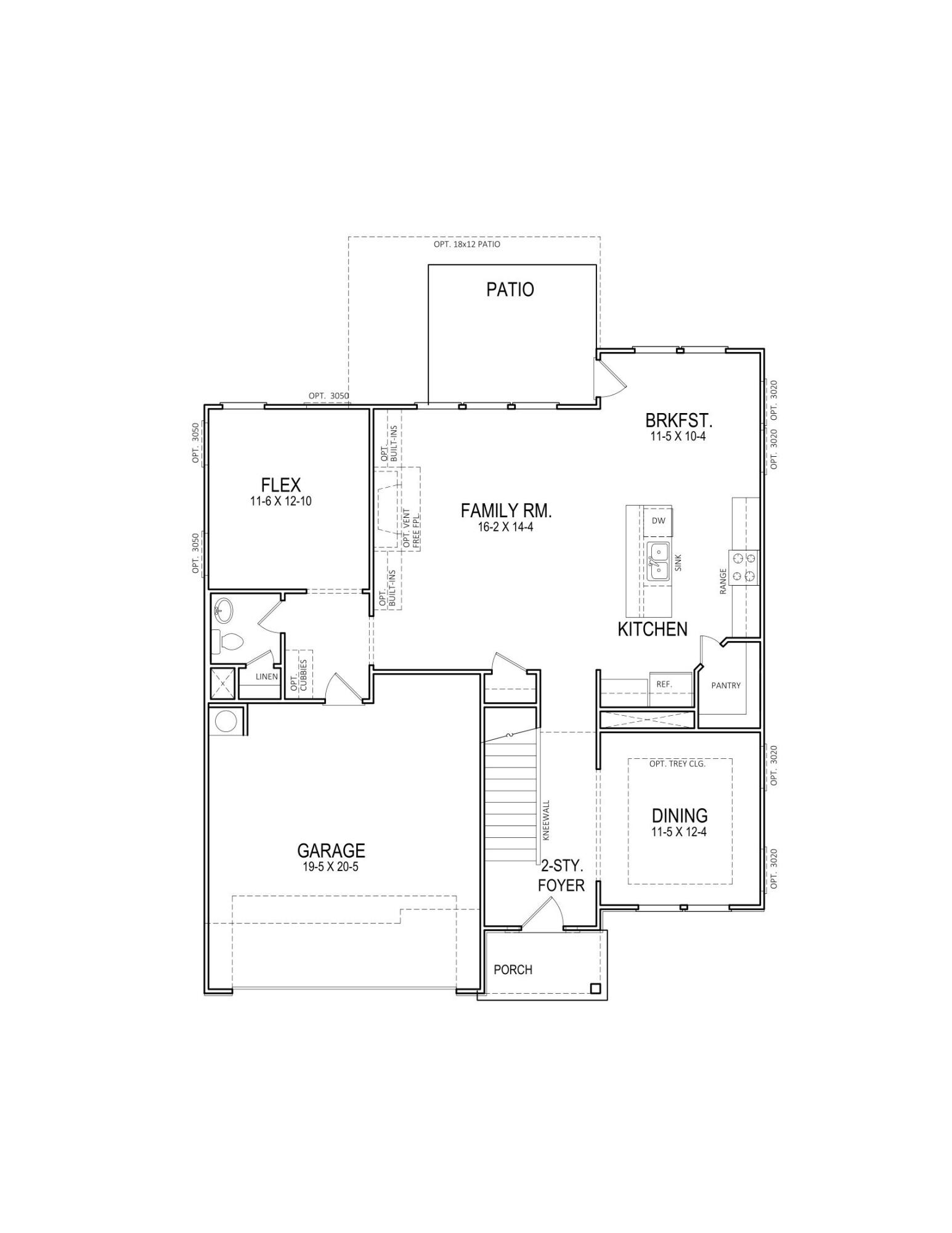 9114 Fuller Road, Unit 4 Chattanooga, TN 37421 - Photo 24 of 25 Lambert 1st Floorplan