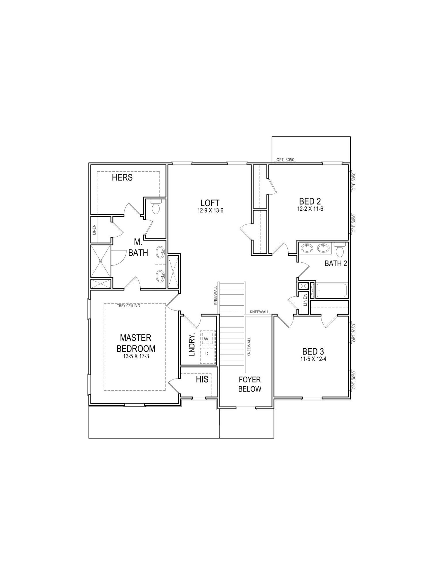 9114 Fuller Road, Unit 4 Chattanooga, TN 37421 - Photo 25 of 25 Lambert 2nd Floorplan