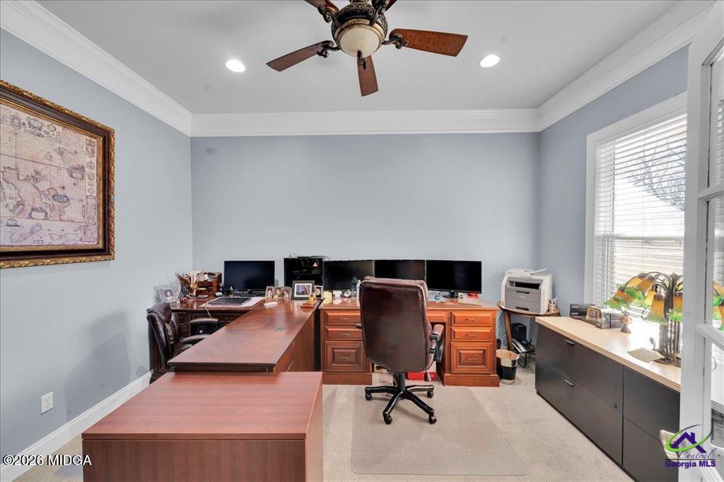 706 Orr Road Fort Valley, GA 31030 - Photo 17 of 50 a view of a workspace with furniture and a window