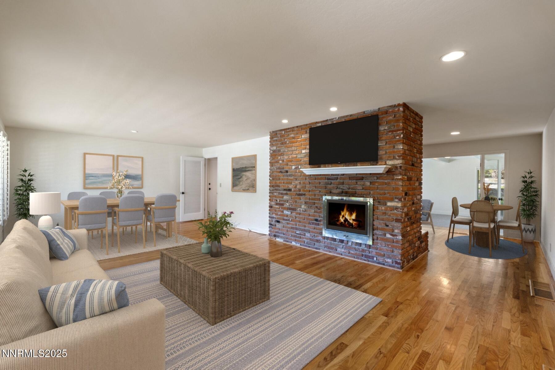 2201 Barnes Boulevard Reno, NV 89509 - Photo 3 of 42 2201 Barnes living room staged