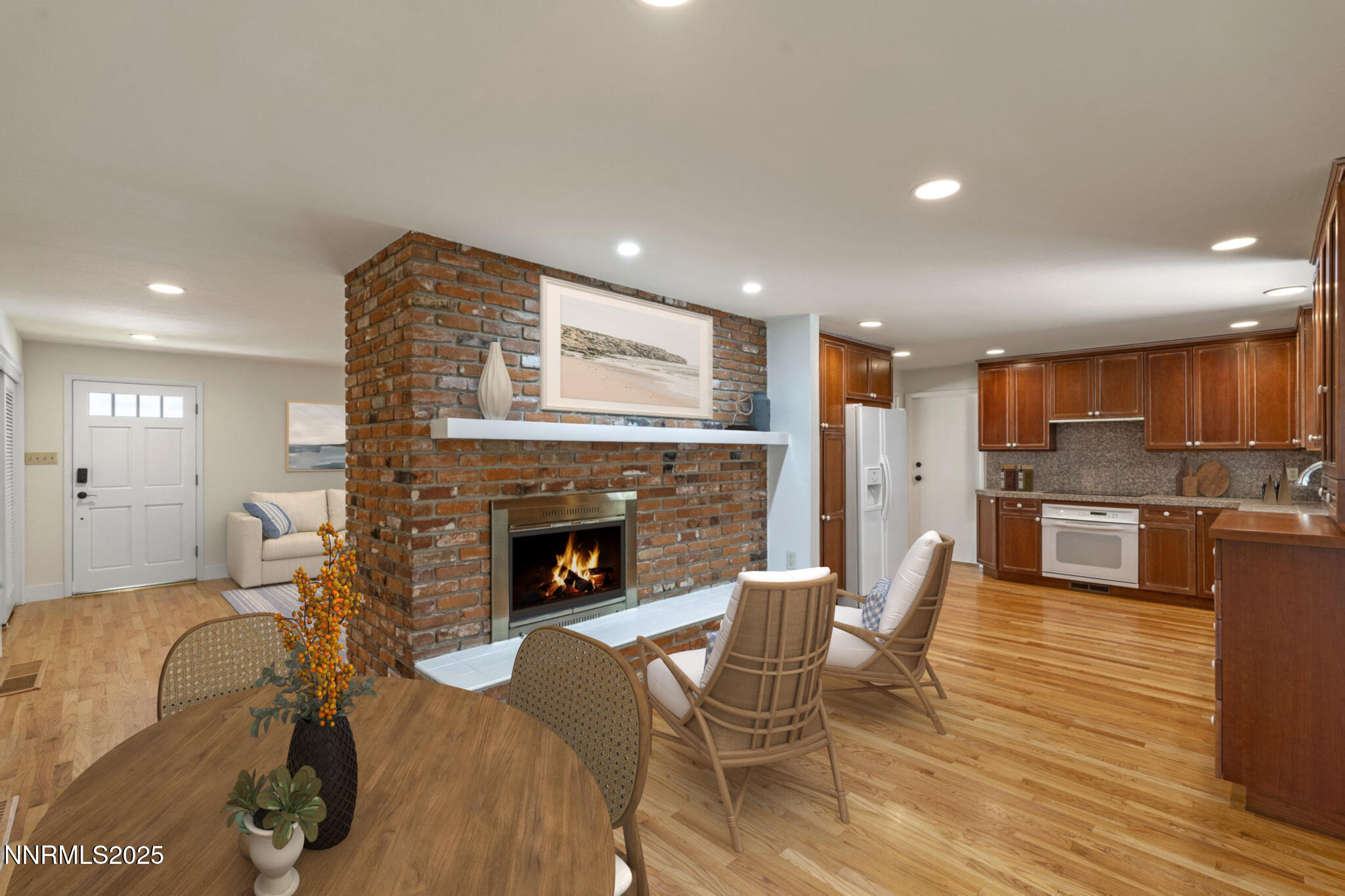 2201 Barnes Boulevard Reno, NV 89509 - Photo 9 of 42 2201 Barnes Kitchen FP staged 1