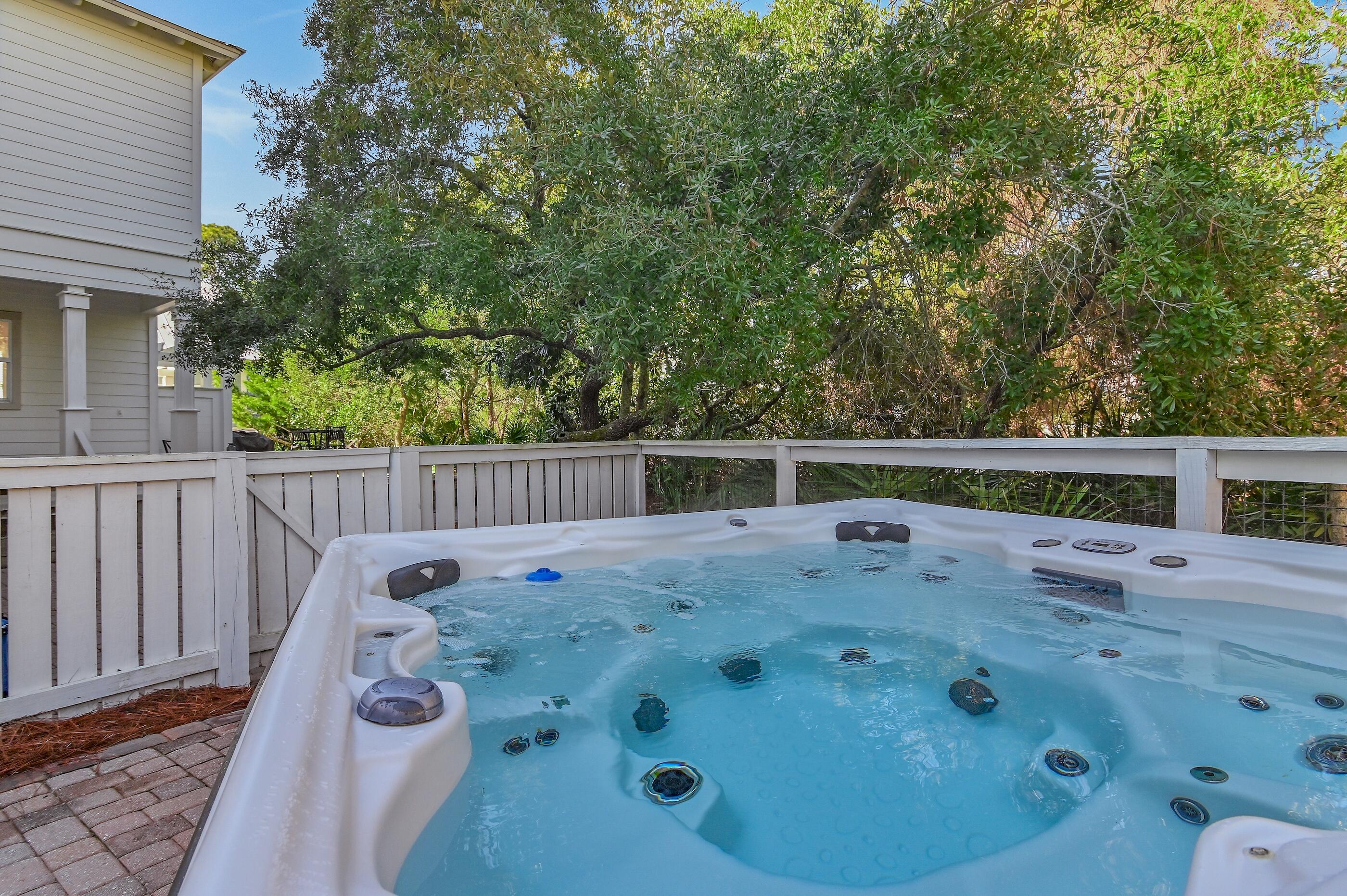 348 Lakewood Drive Santa Rosa Beach, FL 32459 - Photo 41 of 46 a view of backyard with small cabin