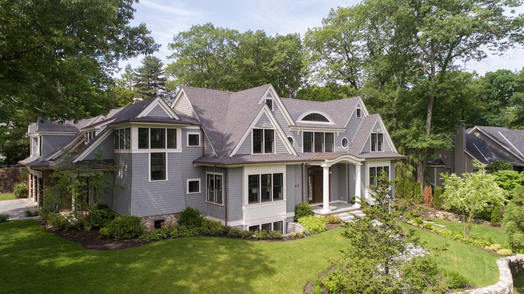 65 White Oak Road Wellesley, MA 02481 - Photo 1 of 28 a aerial view of a house