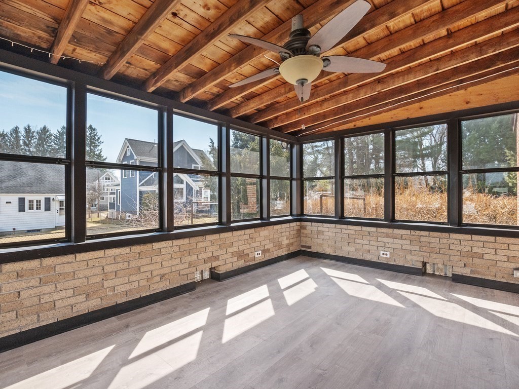 48 Albert Street Waltham, MA 02453 - Photo 32 of 37 a view of an empty room with a window