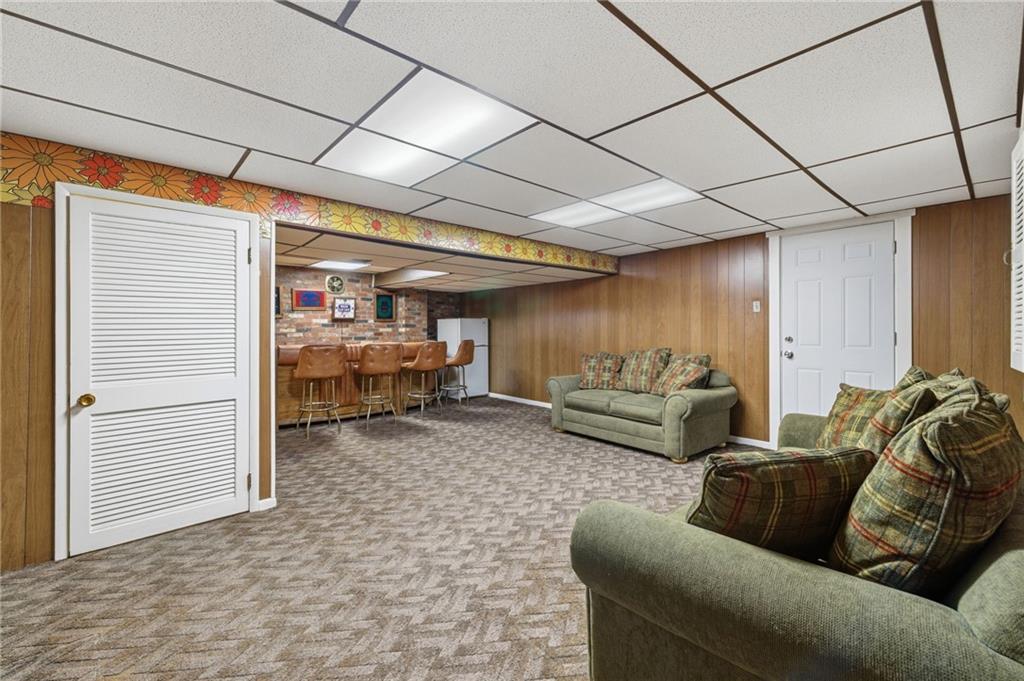 1368 Cathell Road Pittsburgh, PA 15236 - Photo 22 of 28 a living room with furniture and a couch