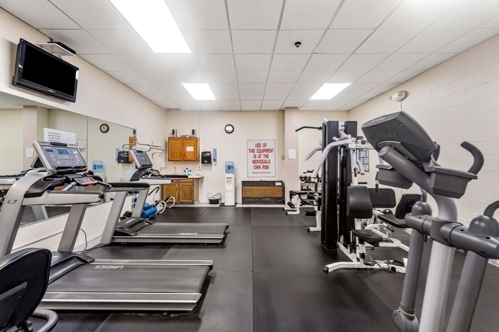 51 Broad Reach, Unit M65A Weymouth, MA 02191 - Photo 13 of 16 a view of a room with gym equipment