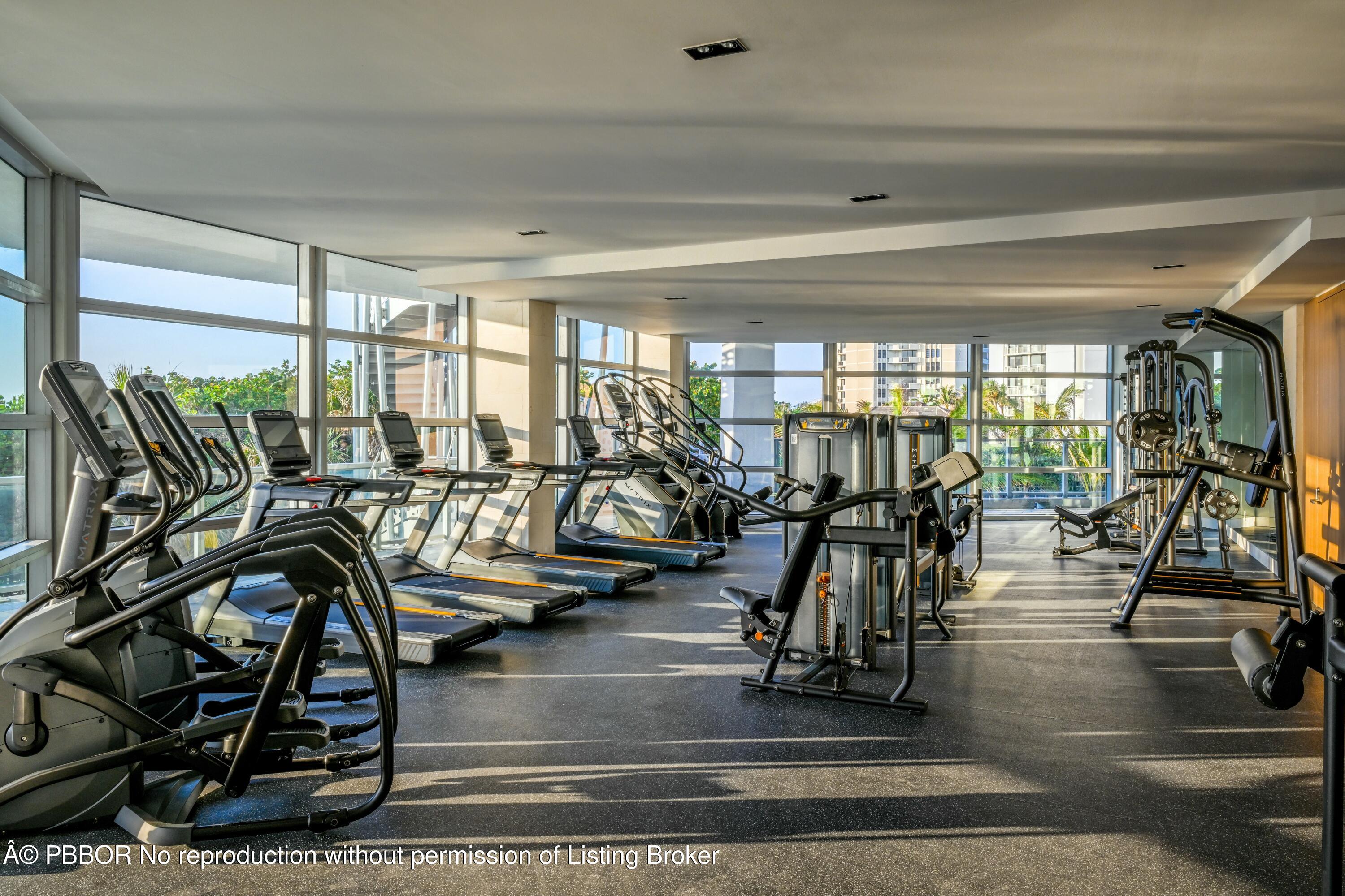 3100 North Ocean Drive, Unit H1009 Singer Island, FL 33404 - Photo 10 of 14 a view of a room with gym equipment
