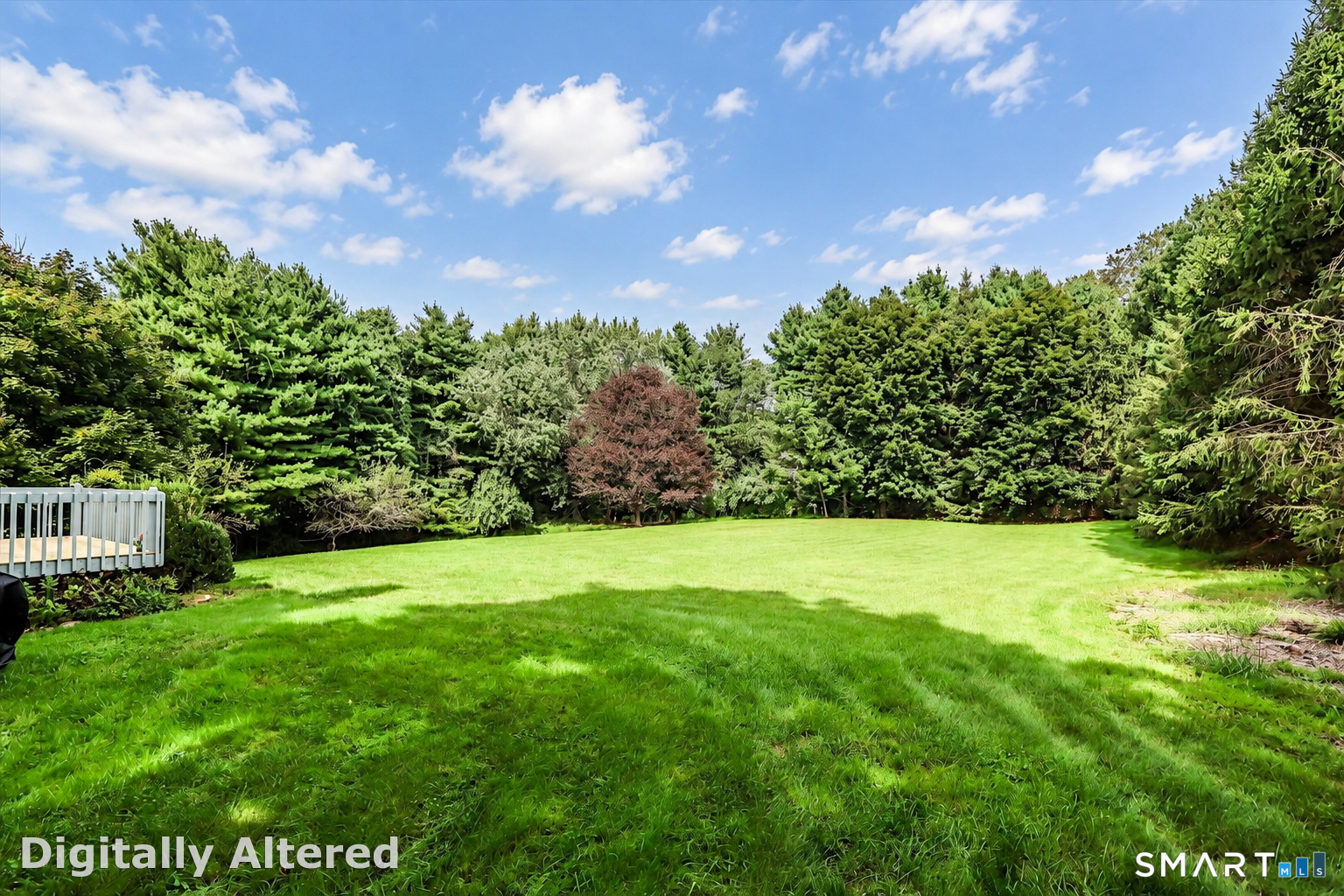 14 Philo Curtis Road Newtown, CT 06482 - Photo 28 of 34 Enormous Private Backyard Framed by Mature Trees