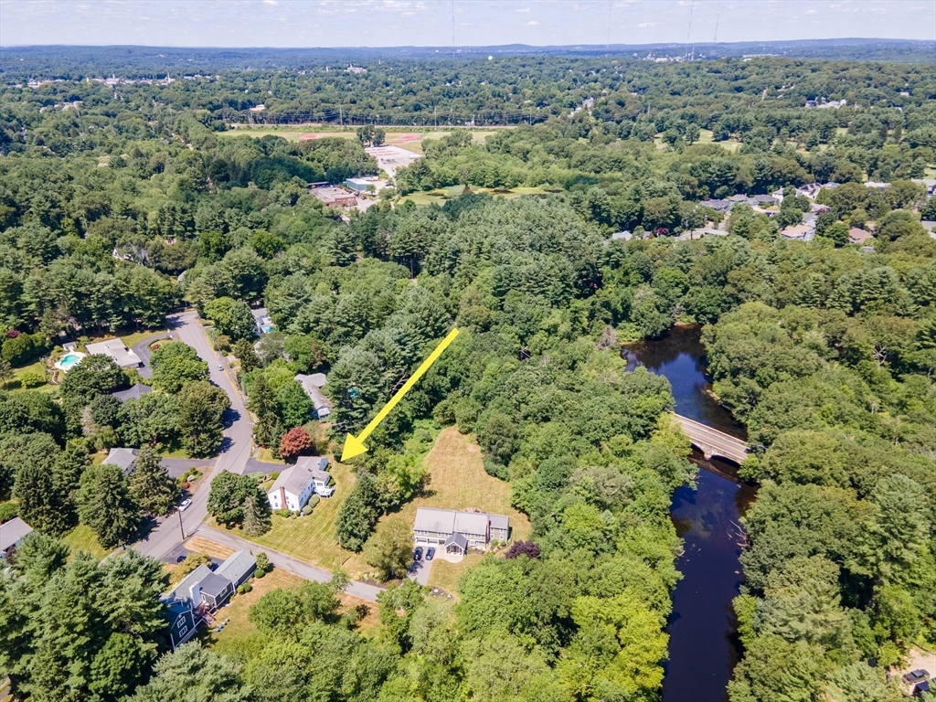 40 Edgewater Drive Needham, MA 02492 - Photo 16 of 16 an aerial view of a house with a yard