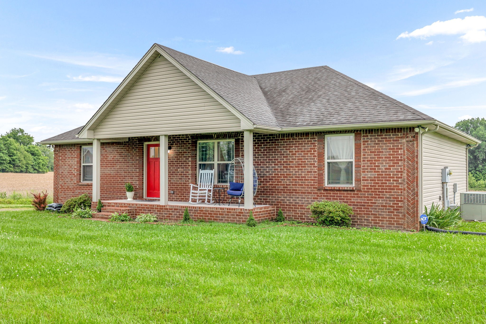 2164 Akersville Road Lafayette, TN 37083 - Photo 3 of 32 a front view of house with yard and green space