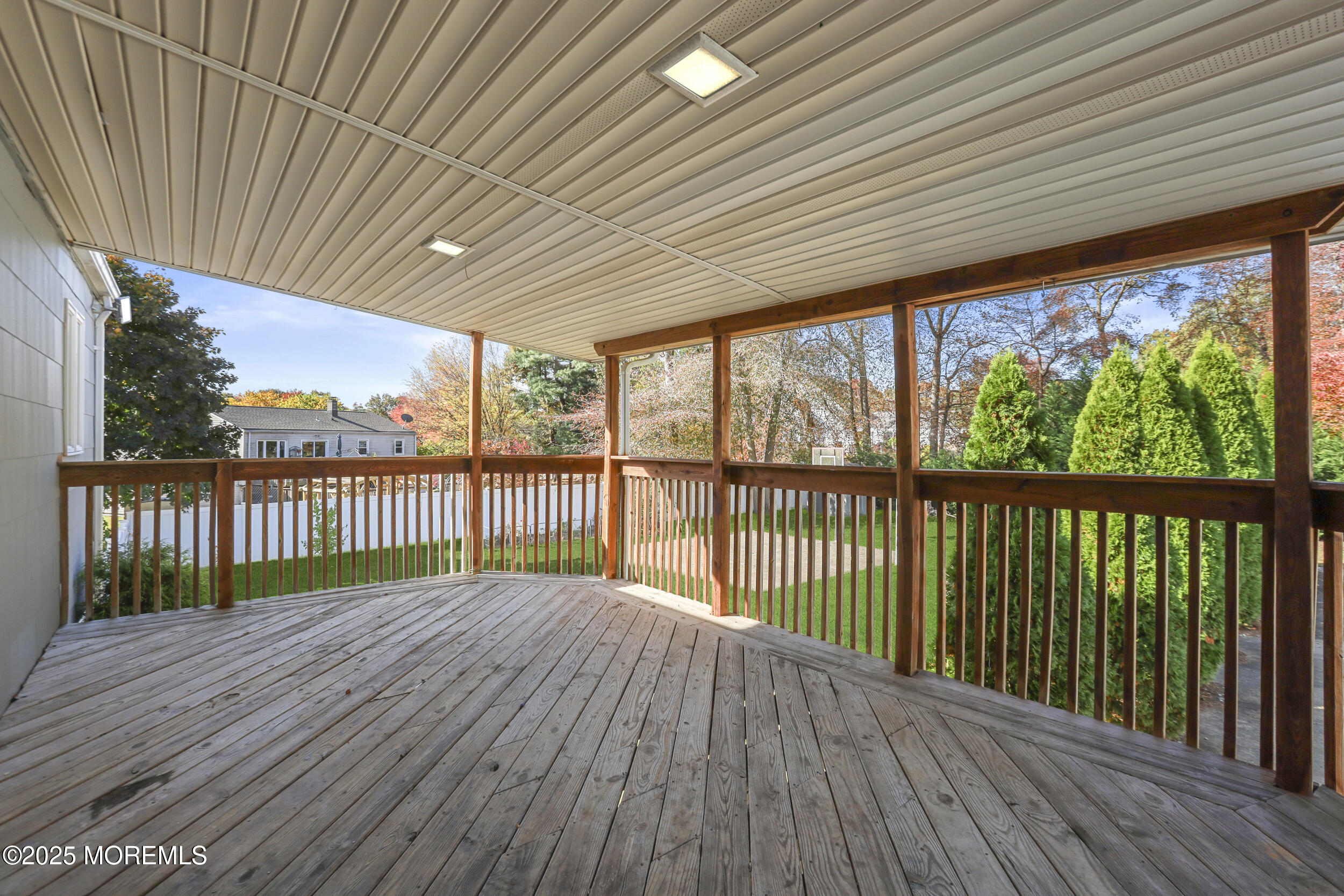 19 Kensington Drive Howell, NJ 07731 - Photo 29 of 31 a view of a wooden deck