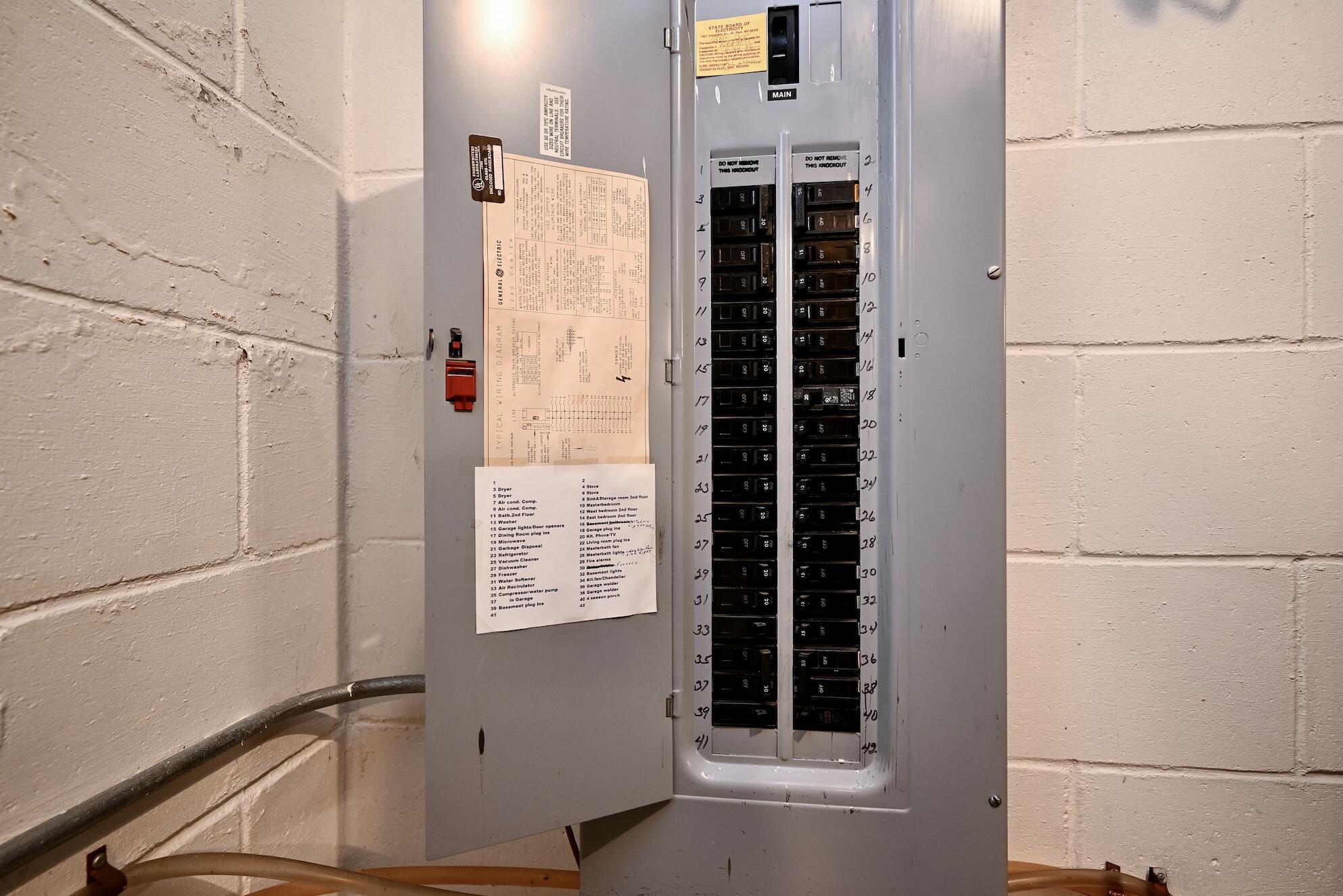 935 38th Avenue Goodview, MN 55987 - Photo 30 of 39 30 Electrical Panel