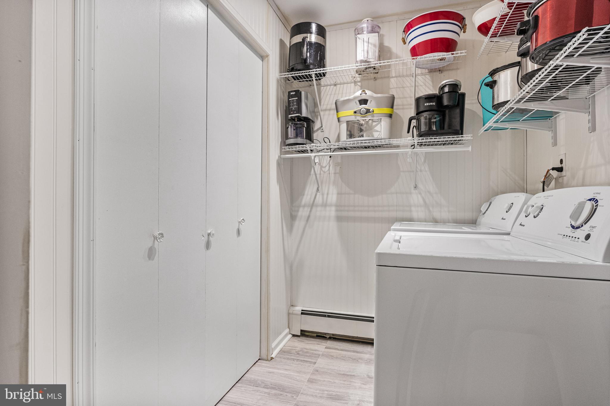 8 South Captain Drive Tuckerton, NJ 08087 - Photo 15 of 52 a view of storage and utility room with washer and dryer