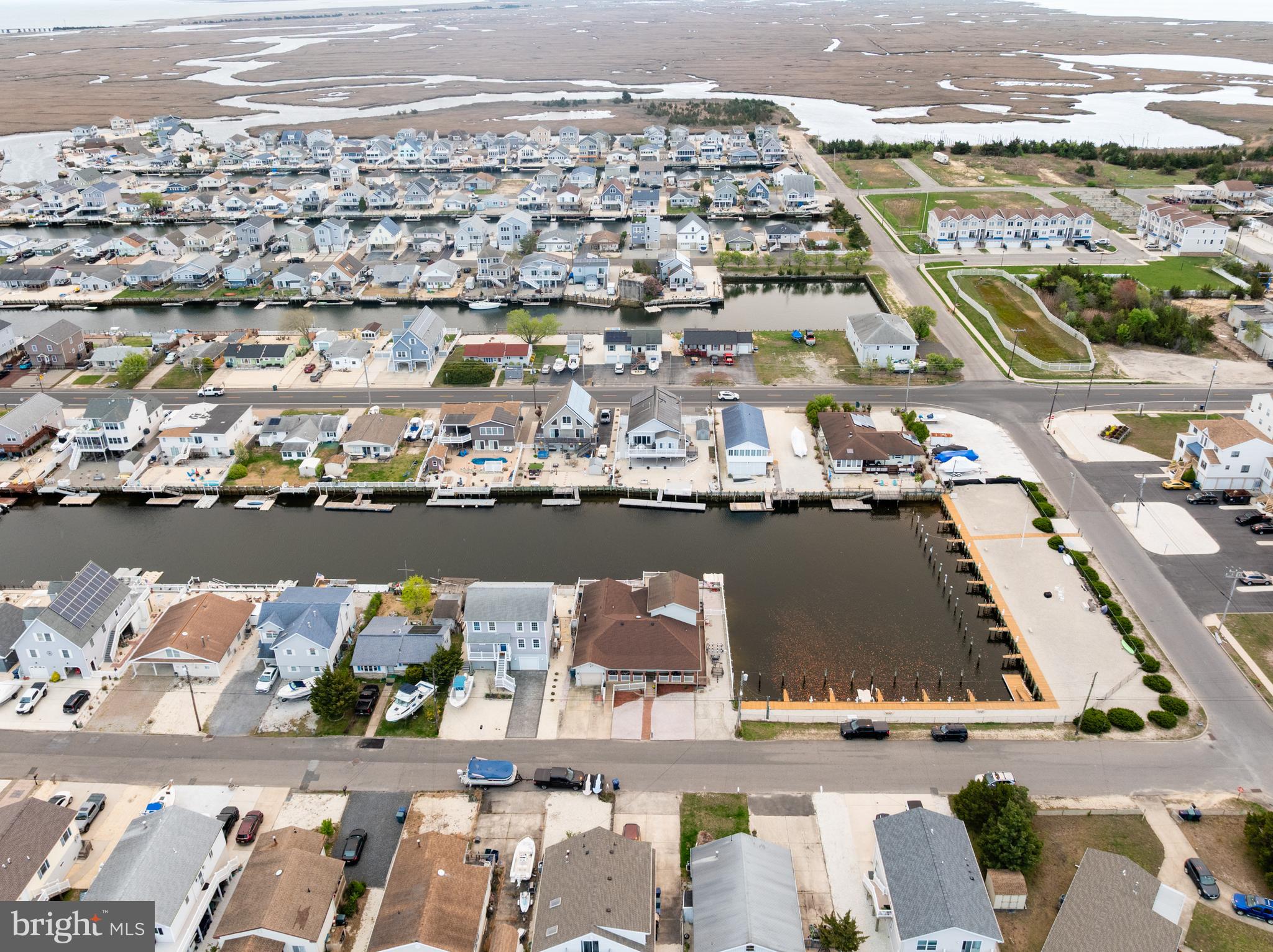 8 South Captain Drive Tuckerton, NJ 08087 - Photo 38 of 52 an aerial view of residential building and lake