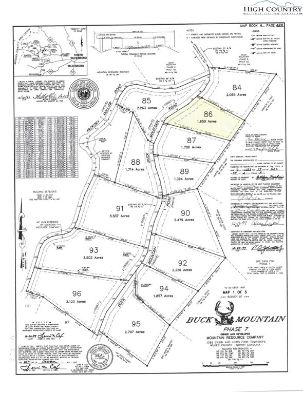 Lot 86 Buck Mountain Road Purlear, NC 28665 - Photo 3 of 40 view of a black and white photo