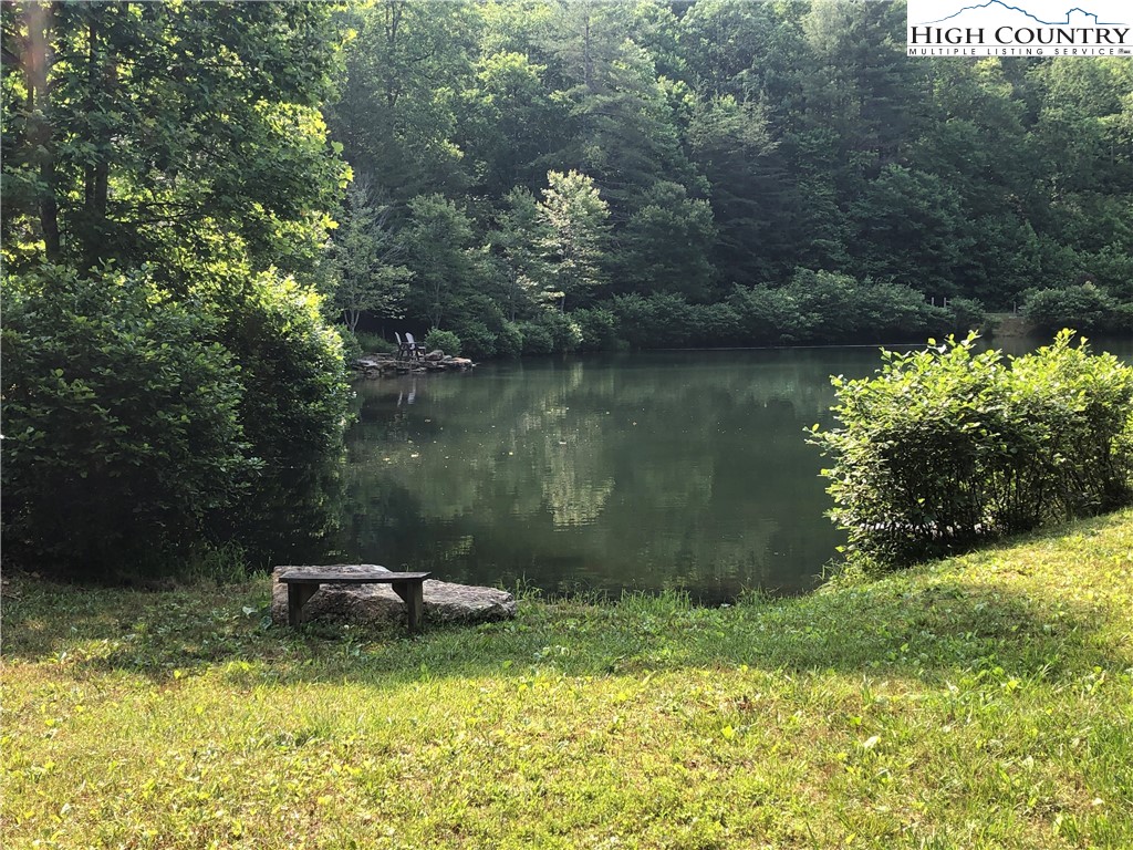 Lot 86 Buck Mountain Road Purlear, NC 28665 - Photo 31 of 40 a view of a lake with a yard