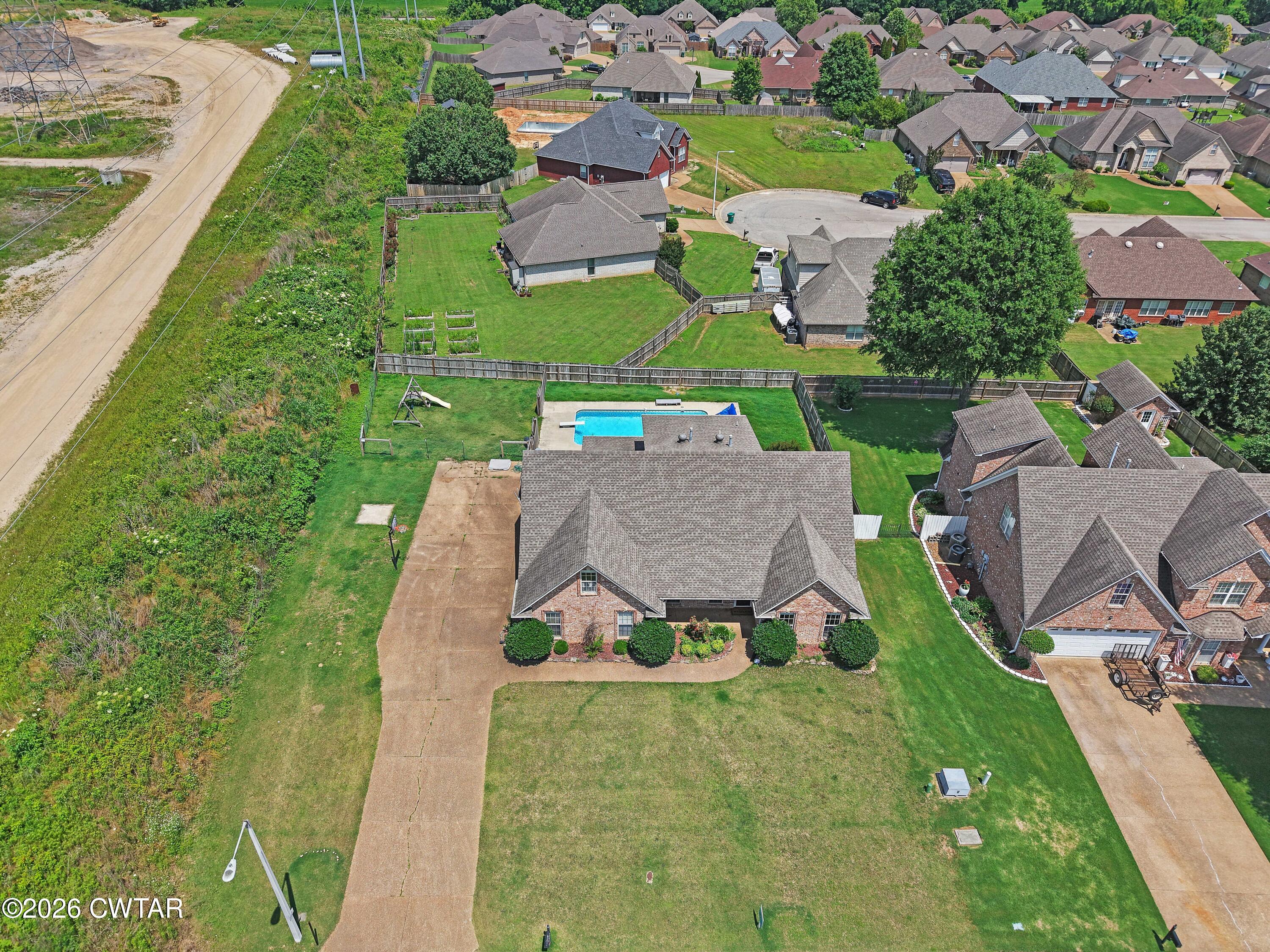 184 Fawn Ridge Drive Jackson, TN 38305 - Photo 26 of 28 Fawn drone1