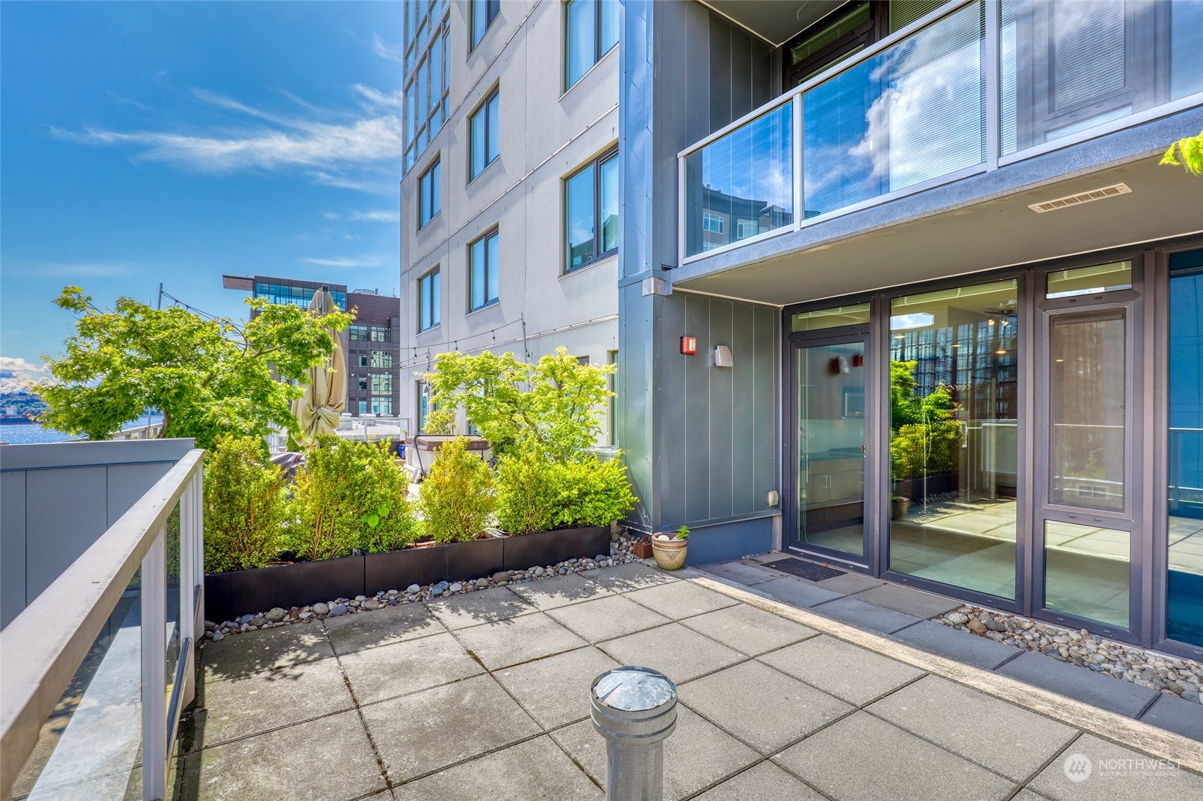 76 Cedar Street, Unit 710 Seattle, WA 98121 - Photo 11 of 20 a view of a pathway along the building