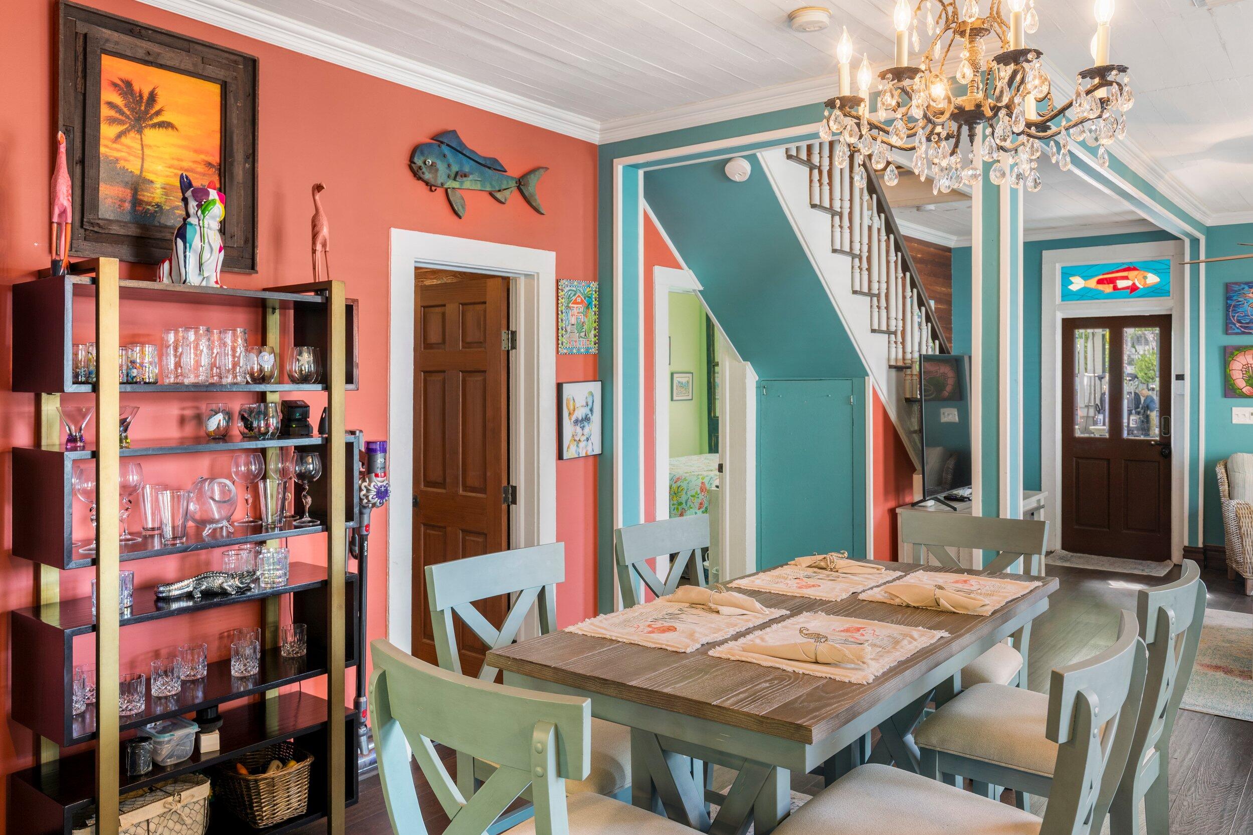 409 Grinnell Street Key West, FL 33040 - Photo 15 of 47 a dining room with large window