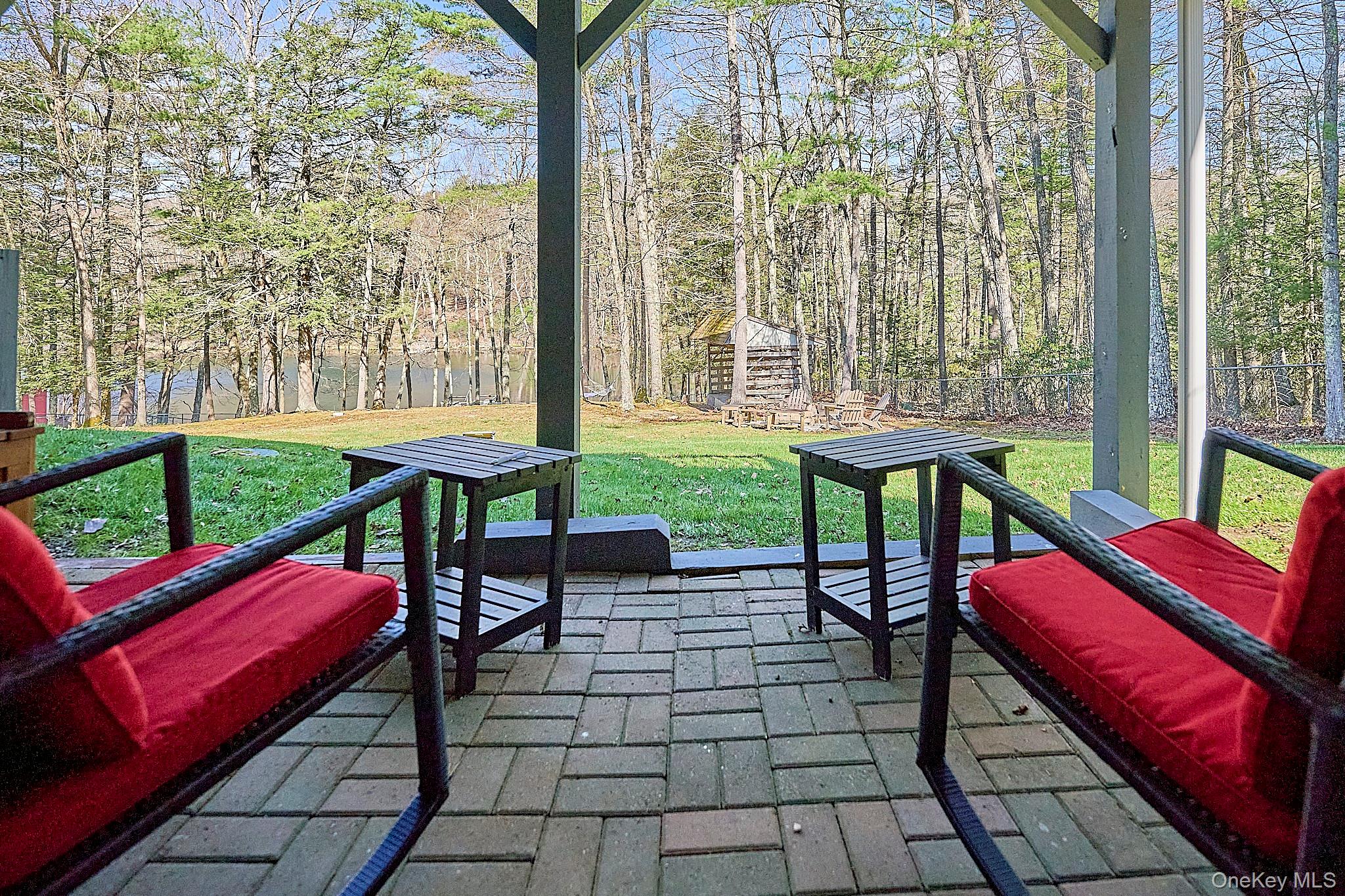39 Pitio Road Glen Spey, NY 12737 - Photo 32 of 45 a sitting area with furniture and outdoor view